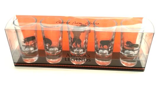 Big 5 Tequilla Glass Set - Click Image to Close